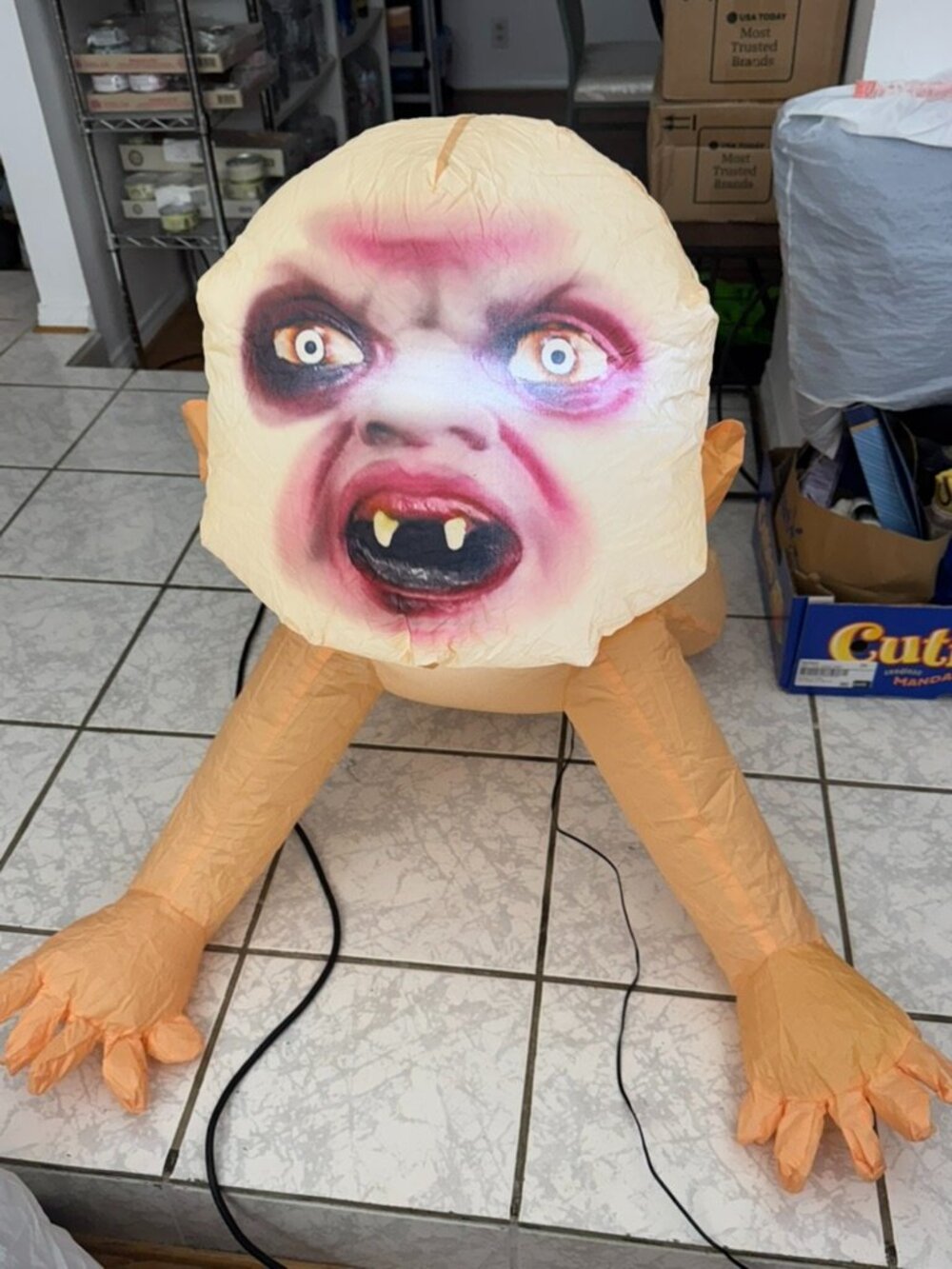 4ft GOOSH Halloween Inflatable Zombie Baby